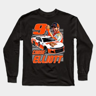 Chase Elliott Hooters 9 Long Sleeve T-Shirt